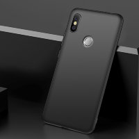 Силиконовый чехол для телефона Xiaomi Redmi S2 черный 