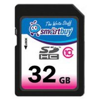 Карта памяти Smartbuy 32GB SDHC
